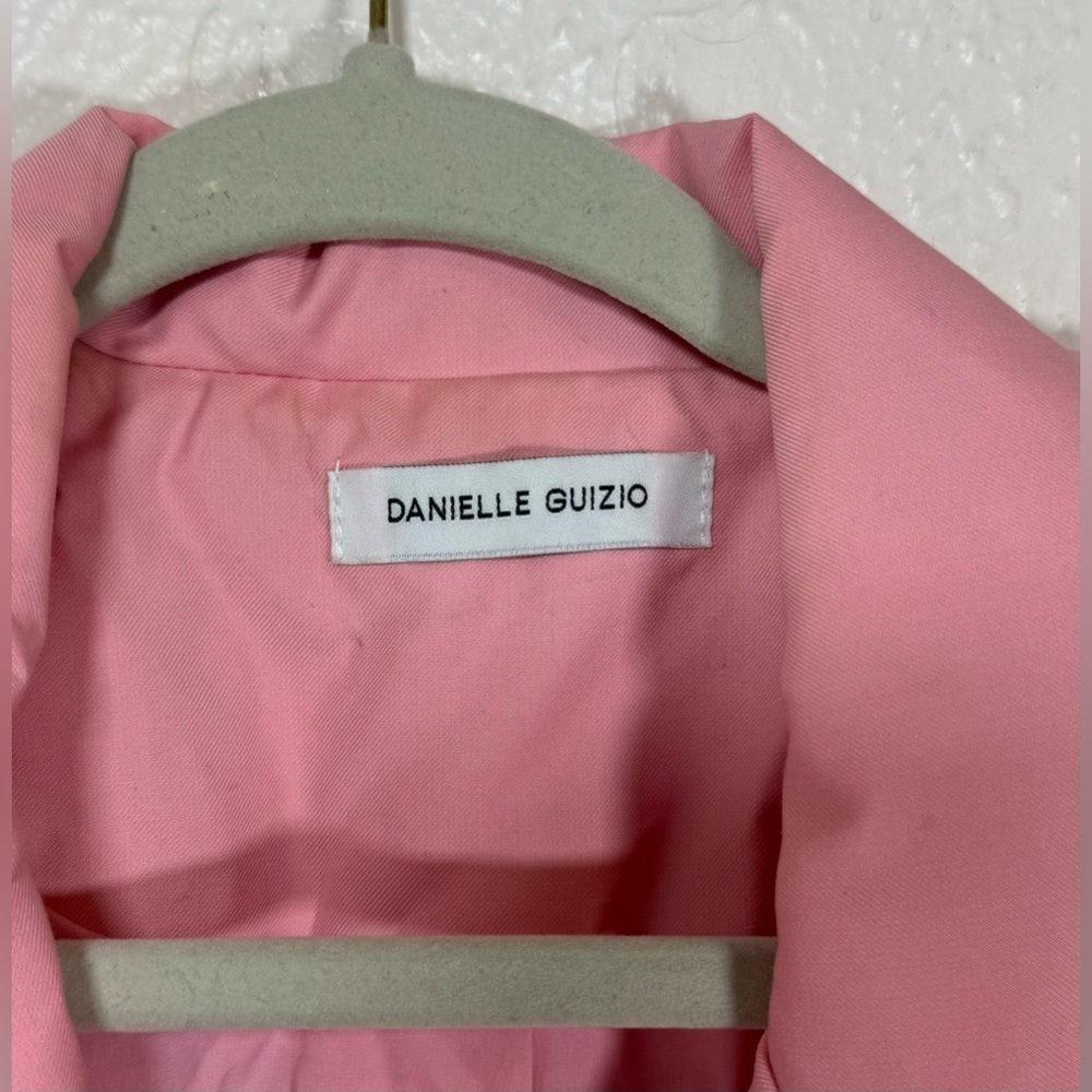 Danielle Guizio Pink Blazer Women’s XS Preppy Barbiecore Feminine Business - Picture 4 of 16